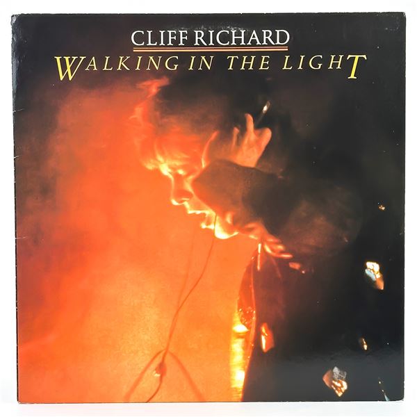 CLIFF RICHARD - WALKING IN THE LIGHT - VINYL RECORD