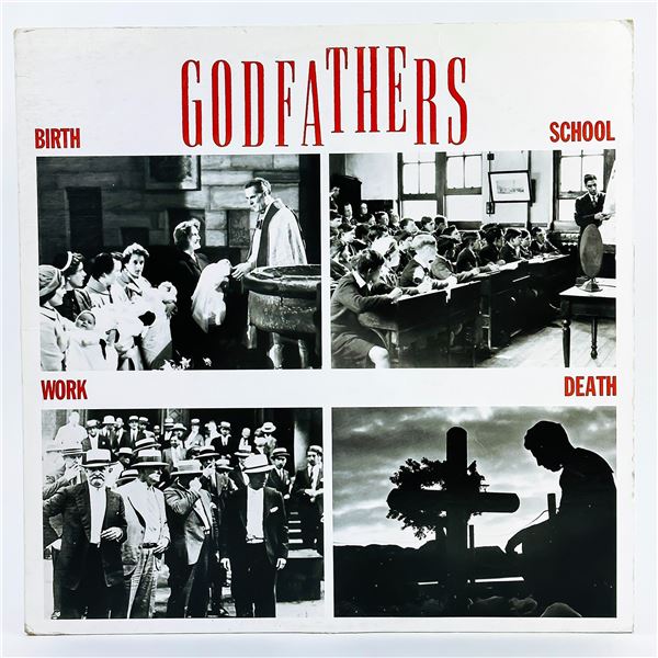 THE GODFATHERS - BIRTH, SCHOOL, WORK, DEATH - LP