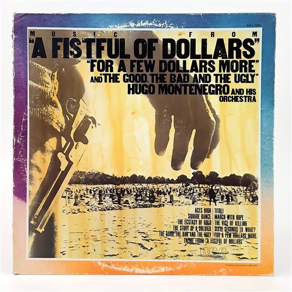 MUSIC FROM A FIST FULL OF DOLLARS ETC. - LP RECORD