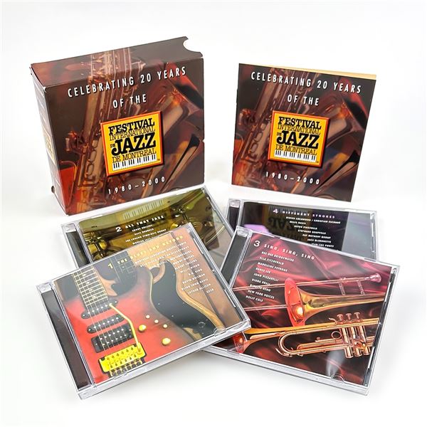 FESTIVAL JAZZ MONTREAL 20 YEARS CD SET - 1980-2000