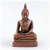 Image 1 : SEATED BUDDHA STATUE FIGURINE SCULPTURE - RESIN