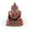 Image 9 : SEATED BUDDHA STATUE FIGURINE SCULPTURE - RESIN