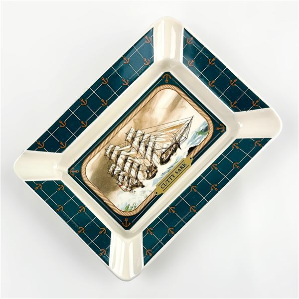 VTG 1987 ENESCO CUTTY SARK ADVERTISING ASHTRAY