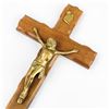 Image 2 : VTG JESUS CHRIST WOOD CRUCIFIX CROSS SCULPTURE