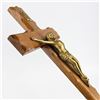 Image 5 : VTG JESUS CHRIST WOOD CRUCIFIX CROSS SCULPTURE