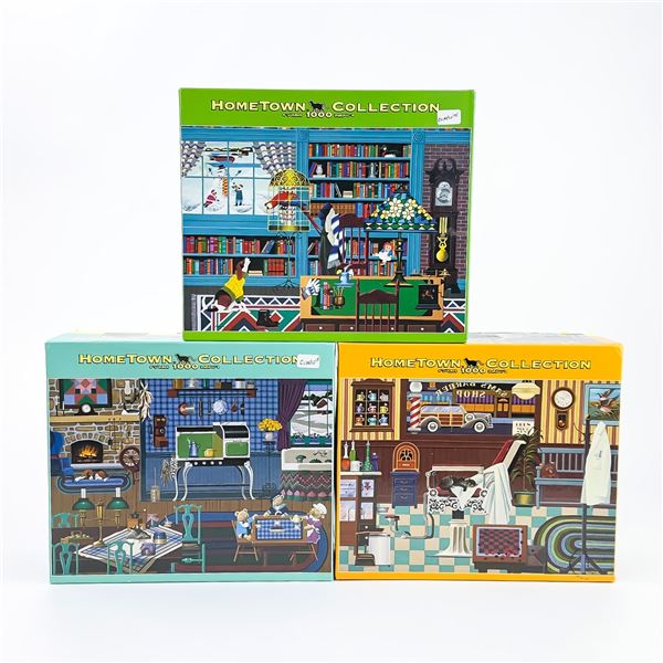 3 HERONIM HARRY WYSOCKI 1000 PC JIGSAW PUZZLES