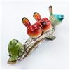 Image 9 : POLYSTONE STYLE BIRDS ON A TREE BRANCH SCULPTURE