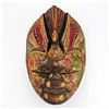 Image 6 : VINTAGE HAND MADE WOODEN BATIK MASK CARVING