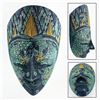 Image 1 : VINTAGE HAND MADE WOODEN BATIK MASK CARVING