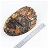 Image 10 : VINTAGE HAND MADE WOODEN BATIK MASK CARVING