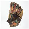 Image 3 : VINTAGE HAND MADE WOODEN BATIK MASK CARVING