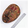 Image 10 : VINTAGE HAND MADE WOODEN BATIK MASK CARVING