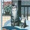 Image 2 : VINTAGE HARRY WYSOCKI CAT KITTEN WALL ART PICTURE