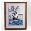 Image 1 : VINTAGE HARRY WYSOCKI CAT KITTEN WALL ART PICTURE