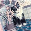 Image 3 : VINTAGE HARRY WYSOCKI CAT KITTEN WALL ART PICTURE
