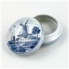 Image 1 : DELFT BLUE HOLLAND LIDDED TRINKET OR JEWELRY DISH