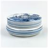 Image 4 : DELFT BLUE HOLLAND LIDDED TRINKET OR JEWELRY DISH