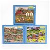 Image 1 : CHARLES WYSOCKI 1000 PC AMERICANA JIGSAW PUZZLES