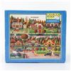 Image 2 : CHARLES WYSOCKI 1000 PC AMERICANA JIGSAW PUZZLES