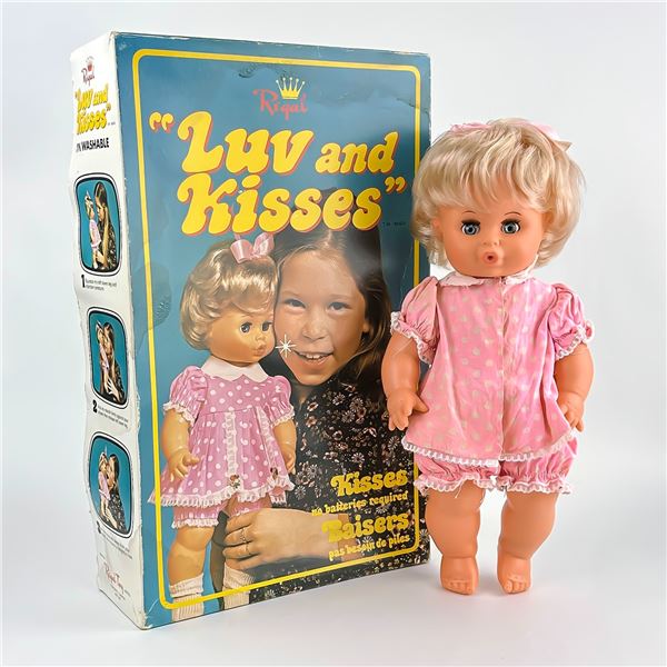 VTG 70’S LUV & KISSES DOLL BY REGAL TOY CO. CANADA