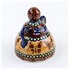 Image 3 : VTG MINI BOLESLAWIEC POLISH POTTERY CHEESE LADY