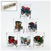 Image 1 : SET OF 6 VINTAGE OLD CAR AUTOMOBILE SHOT GLASSES