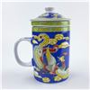 Image 7 : PORCELAIN TEA MUG CUP - ASIAN DRAGON ART DESIGN