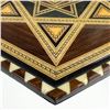 Image 3 : MIGUEL LAGUNA - INLAID WOOD PARQUETRY TRAY ART