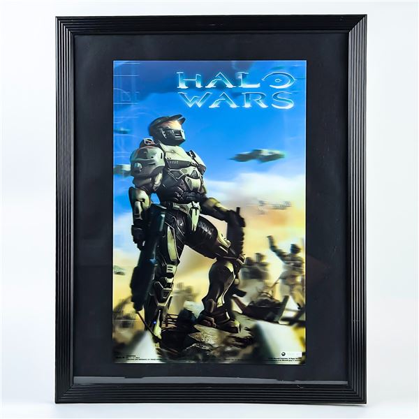 HALO WARS XBOX 360 LENTICULAR 11 X 17 ART POSTER