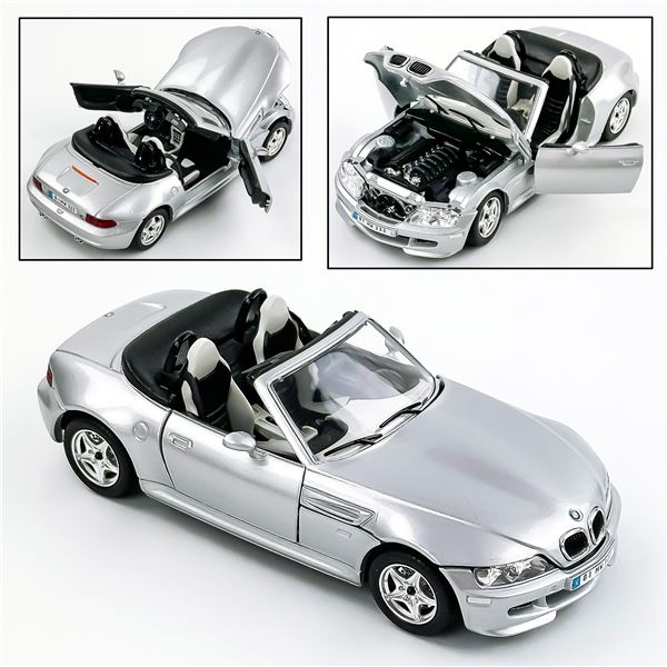 BURAGO 1996 BMW M ROADSTER DIECAST METAL CAR