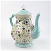 Image 8 : PIONEER WOMAN STONEWARE KARI FLORAL TEAPOT