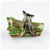 Image 4 : VTG CERAMIC DEER FAWN & RABBIT PLANTER - BAMBI?