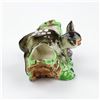 Image 6 : VTG CERAMIC DEER FAWN & RABBIT PLANTER - BAMBI?