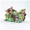 Image 9 : VTG CERAMIC DEER FAWN & RABBIT PLANTER - BAMBI?