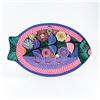 Image 1 : VTG MEXICAN FOLK ART TERRACOTTA FISH WALL PLAQUE