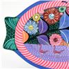 Image 2 : VTG MEXICAN FOLK ART TERRACOTTA FISH WALL PLAQUE