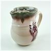 Image 3 : HAND MADE STUDIO ART POTTERY DRIP GLAZE PITCHER