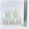 Image 5 : MID CENTURY DOMINION ATOMIC STARBURST GLASSES