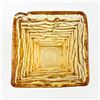 Image 10 : VINTAGE AMBER ART GLASS ICE BARK FLOWER VASE