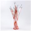 Image 2 : KIRCH OR KIRCH STYLE SWUNG STUDIO ART GLASS VASE
