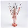 Image 5 : KIRCH OR KIRCH STYLE SWUNG STUDIO ART GLASS VASE