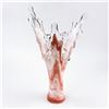 Image 7 : KIRCH OR KIRCH STYLE SWUNG STUDIO ART GLASS VASE