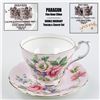 Image 1 : PARAGON DOUBLE WARRANT FLORAL TEACUP & SAUCER