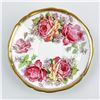 Image 10 : VINTAGE MAYFAIR CABBAGE ROSE TEACUP & SAUCER SET