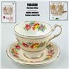 Image 1 : PARAGON DOUBLE WARRANT FLORAL TEACUP & SAUCER