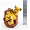 Image 12 : DISNEY THE LION KING SIMBA MUFASA COIN PIGGY BANK