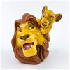 Image 1 : DISNEY THE LION KING SIMBA MUFASA COIN PIGGY BANK