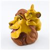 Image 2 : DISNEY THE LION KING SIMBA MUFASA COIN PIGGY BANK