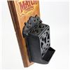 Image 4 : VTG CANADIAN MATCH CO. CAST IRON MATCH HOLDER