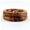 Image 6 : HAND MADE WOODEN BOWL DISH WOOD SCULPTURE